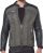 Red Bridge Mens Quilted Army Biker Faux Leather Quilted Jacket Khaki