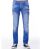 Red Bridge Mens Straight Cut Jeans Ripped Skinny Jeans Pants Blue