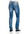 Red Bridge Mens Much Cuts Knitted Jeans Ripped Skinny Jeans Pants Blue
