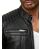 Kunst- Lederjacke Bikerjacke Biker Steppjacke Schwarz M