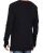Red Bridge Herren Double Layer Cut Oversized Longsleeve schwarz