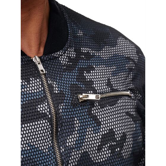 Red Bridge Herren Two Layers Camouflage Jacke Schwarz