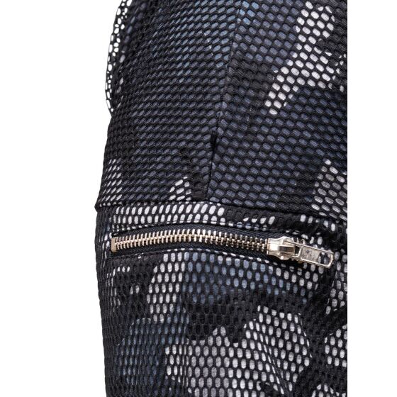 Red Bridge Mens Two Layers Camouflage Jacket Black