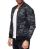 Red Bridge Mens Two Layers Camouflage Jacket Black