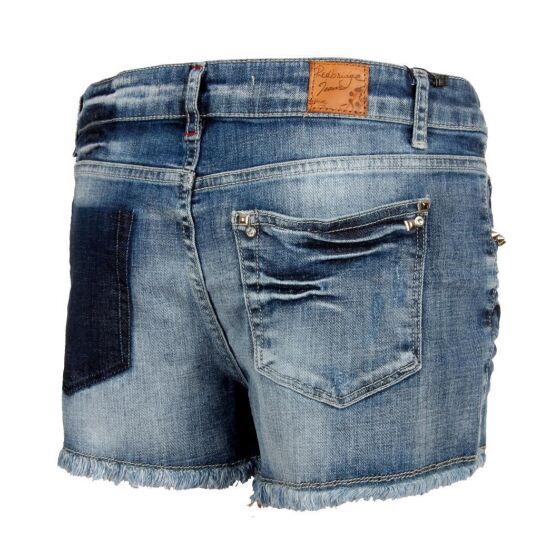 Red Bridge Ladies camo women Jeans Short Hotpants Hot Pants denim blue