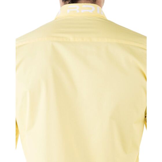 Red Bridge Mens Professional Design Regular Fit Long Sleeve Shirt Yellow