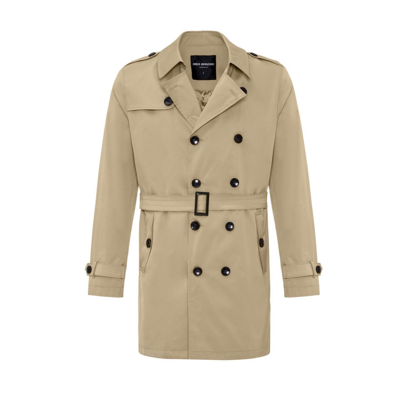 Trenchcoat Herren Wollmantel Lang Herren Mantel Sommer Redbridge